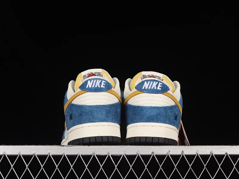 All categories Nk SB Dunk Series Nk SB Dunk Low low-top sneakers M version pure original Kasina x Nk SB Dunk Low joint model blue and yellow retro low-top casual sports skateboard shoes CZ6501-100